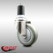 Service Caster 4 Inch 316SS Gray Polyurethane Wheel Swivel 1-1/2 Inch Expanding Stem Caster SCC-SS316EX20S414-PPUB-112 - alternate 3